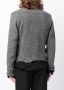 Black Comme Des Garçons Geruite blazer Grijs - Thumbnail 4