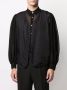Black Comme Des Garçons Gilet met geborduurd logo Zwart - Thumbnail 4