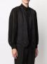 Black Comme Des Garçons Gilet met geborduurd logo Zwart - Thumbnail 5