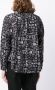 Black Comme Des Garçons Overhemd met hartprint Zwart - Thumbnail 4