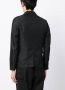 Black Comme Des Garçons Glanzende blazer Zwart - Thumbnail 5