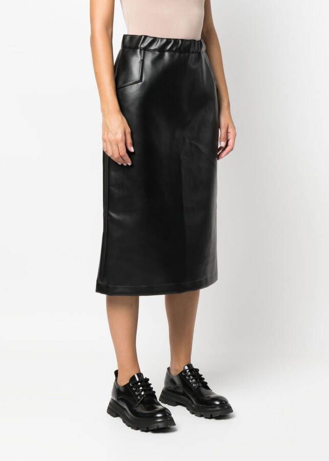 Black Comme Des Garçons High waist rok Zwart