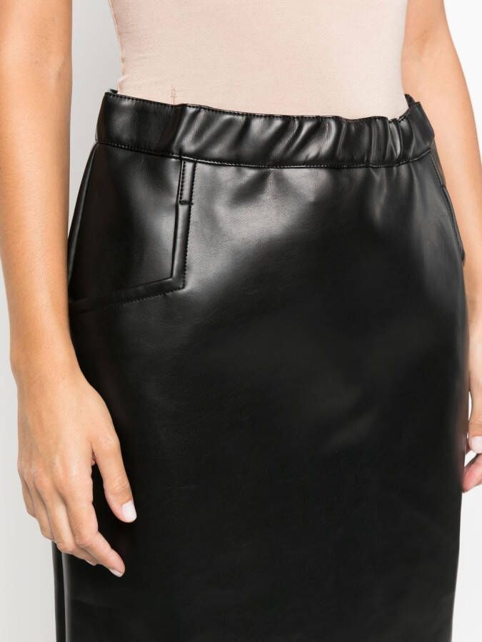 Black Comme Des Garçons High waist rok Zwart