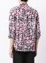 Black Comme Des Garçons Overhemd met luipaardprint Roze - Thumbnail 4