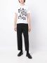 Black Comme Des Garçons T-shirt met logoprint Wit - Thumbnail 2