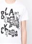 Black Comme Des Garçons T-shirt met logoprint Wit - Thumbnail 5