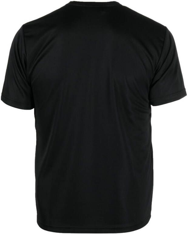 Black Comme Des Garçons T-shirt met tekst Zwart