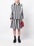 Black Comme Des Garçons Shorts met doodskopprint Zwart - Thumbnail 3