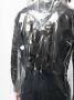 Black Comme Des Garçons Jack met tekst Beige - Thumbnail 5