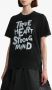 Black Comme Des Garçons T-shirt met tekst Zwart - Thumbnail 3