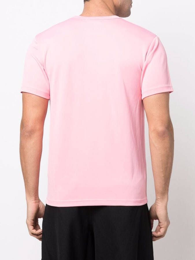 Black Comme Des Garçons x Nike T-shirt met print Roze