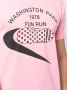 Black Comme Des Garçons x Nike T-shirt met print Roze - Thumbnail 5