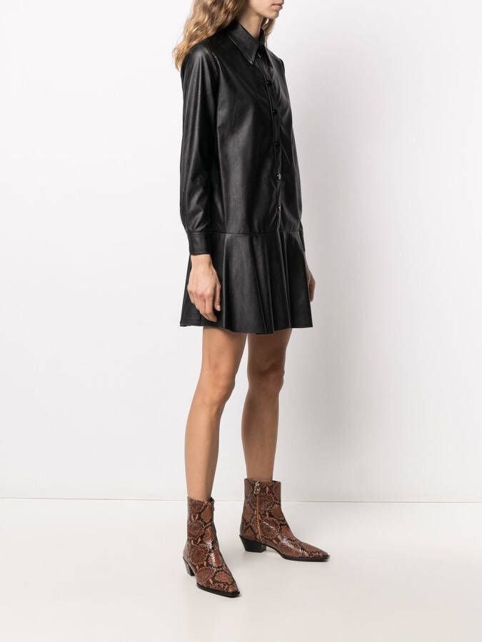 Blanca Vita Blousejurk met verlaagde taille Zwart