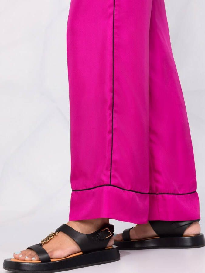 Blanca Vita Broek met wijde pijpen Roze