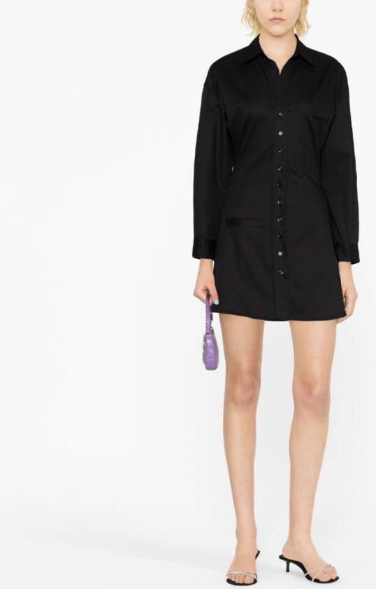 Blanca Vita Katoenen blousejurk Zwart