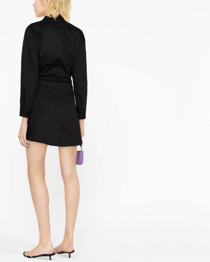 Blanca Vita Katoenen blousejurk Zwart