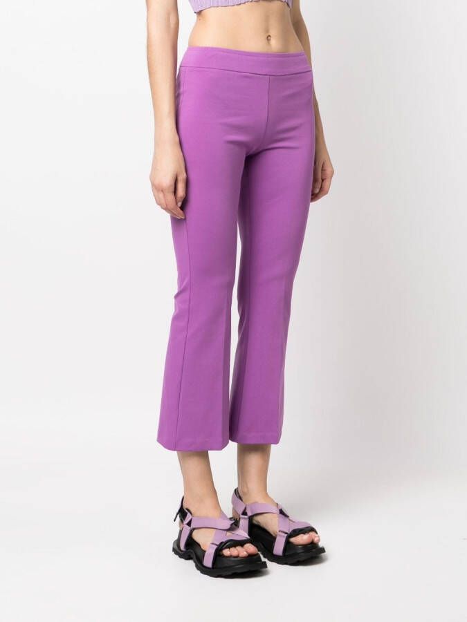 Blanca Vita Cropped broek Paars