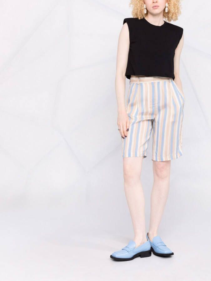 Blanca Vita Cropped top Zwart