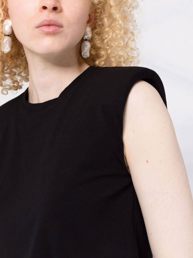 Blanca Vita Cropped top Zwart