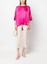 Blanca Vita Gedrapeerde blouse Roze - Thumbnail 2