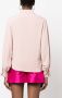 Blanca Vita Gedrapeerde blouse Roze - Thumbnail 4