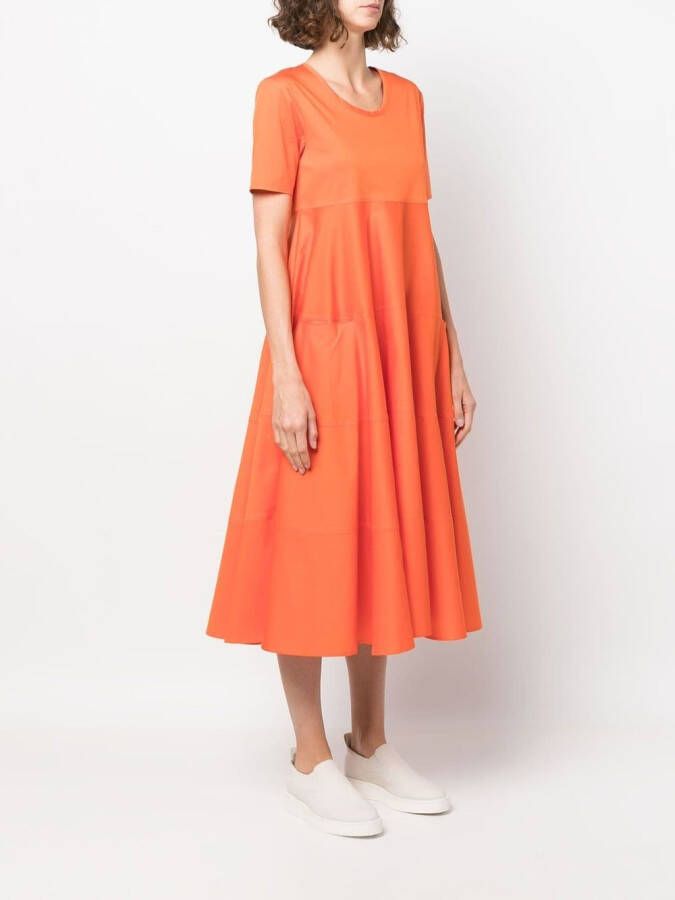 Blanca Vita Gelaagde jurk Oranje