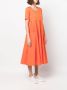 Blanca Vita Gelaagde jurk Oranje - Thumbnail 3