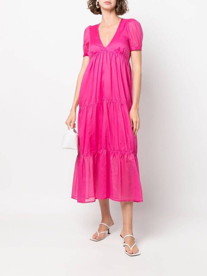 Blanca Vita Gelaagde jurk Roze