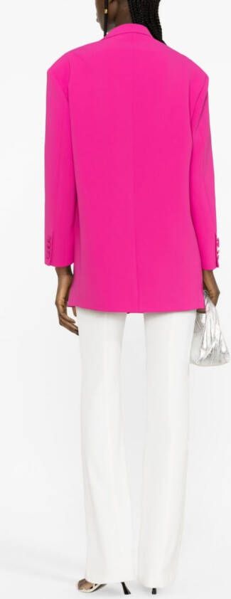 Blanca Vita Blazer met dubbele rij knopen Roze