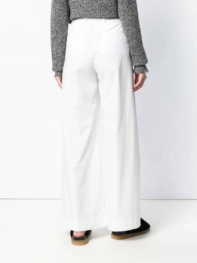 Blanca Vita high waist broek Wit