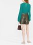 Blanca Vita High waist shorts Groen - Thumbnail 4