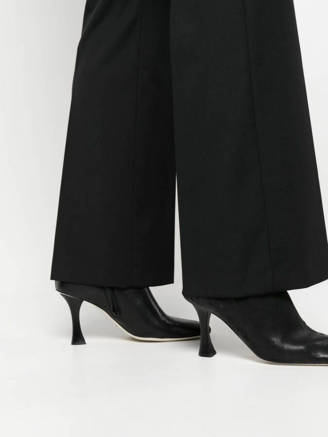 Blanca Vita Flared broek Zwart