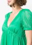 Blanca Vita Midi-jurk met korte mouwen Groen - Thumbnail 5