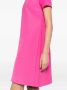 Blanca Vita Mini-jurk met ronde hals en A-lijn Roze - Thumbnail 4