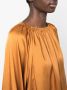 Blanca Vita Blouse met ruche Bruin - Thumbnail 5