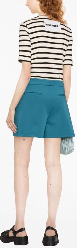 Blanca Vita High waist shorts Blauw