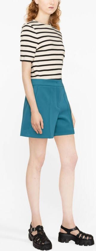 Blanca Vita High waist shorts Blauw