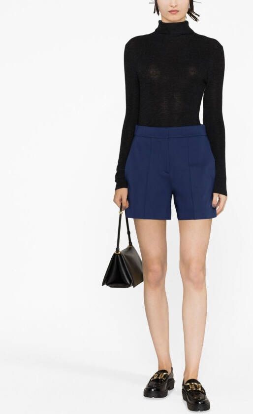 Blanca Vita High waist shorts Blauw
