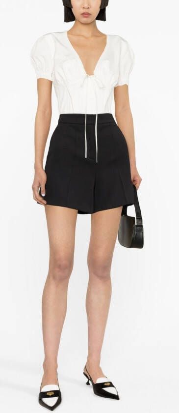 Blanca Vita High waist shorts Zwart