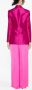 Blanca Vita Blazer met enkele rij knopen Roze - Thumbnail 4