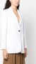 Blanca Vita Blazer met enkele rij knopen Wit - Thumbnail 3