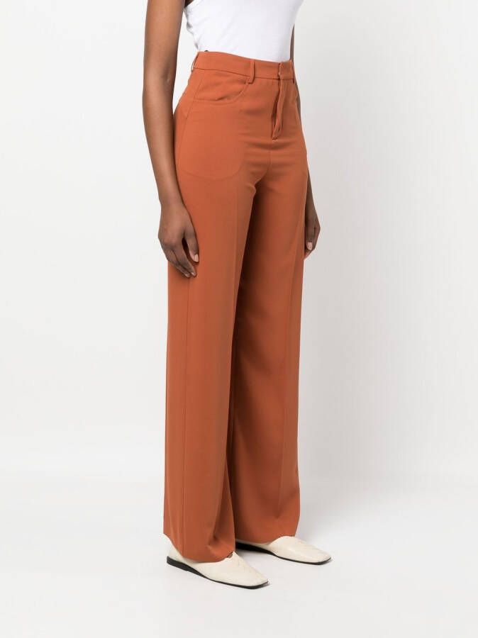Blanca Vita Straight pantalon Oranje