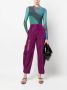 Blanca Vita Broek met toelopende pijpen Paars - Thumbnail 2