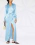 Blanca Vita Wikkeljurk Blauw - Thumbnail 2