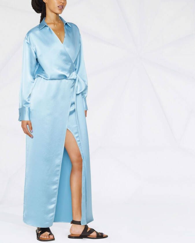 Blanca Vita Wikkeljurk Blauw