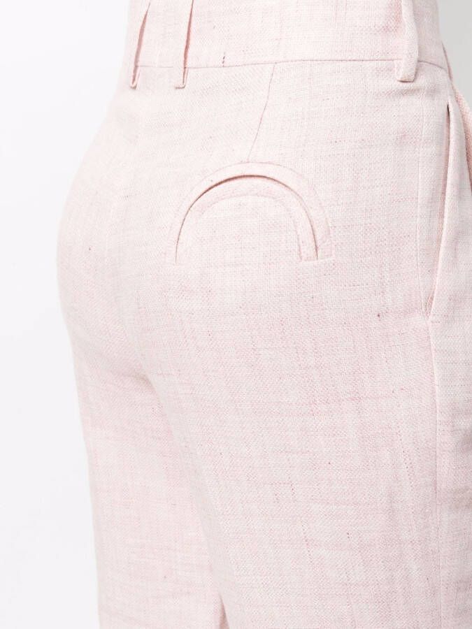 Blazé Milano High waist broek Roze