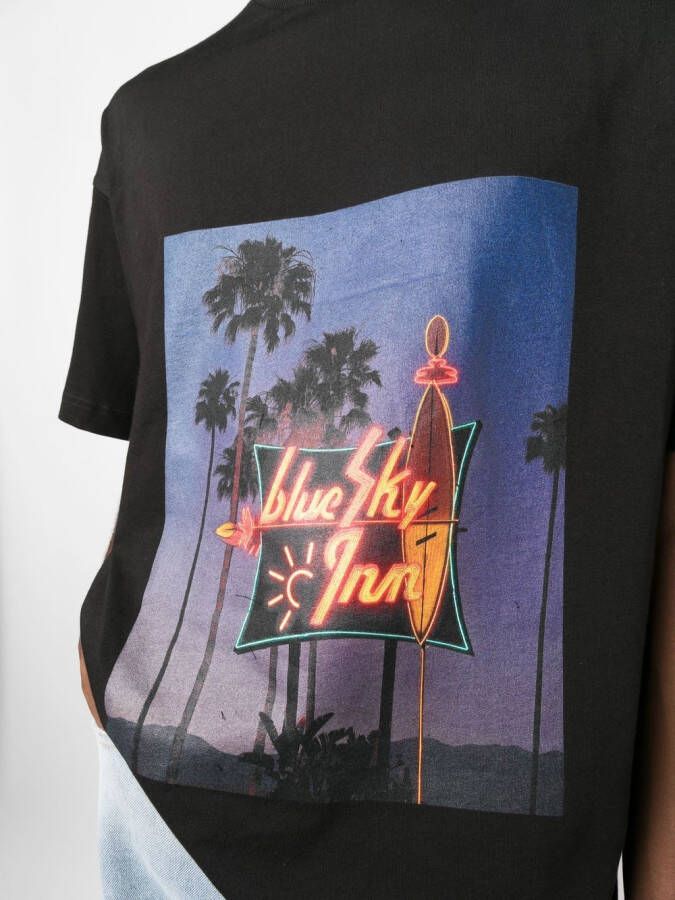 BLUE SKY INN T-shirt met grafische print Zwart