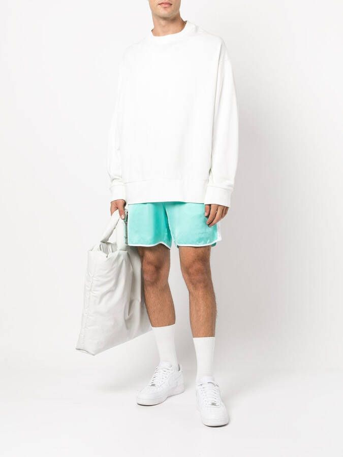 BLUE SKY INN Elastische shorts Blauw