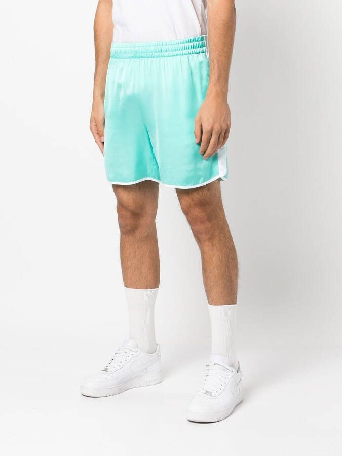 BLUE SKY INN Elastische shorts Blauw