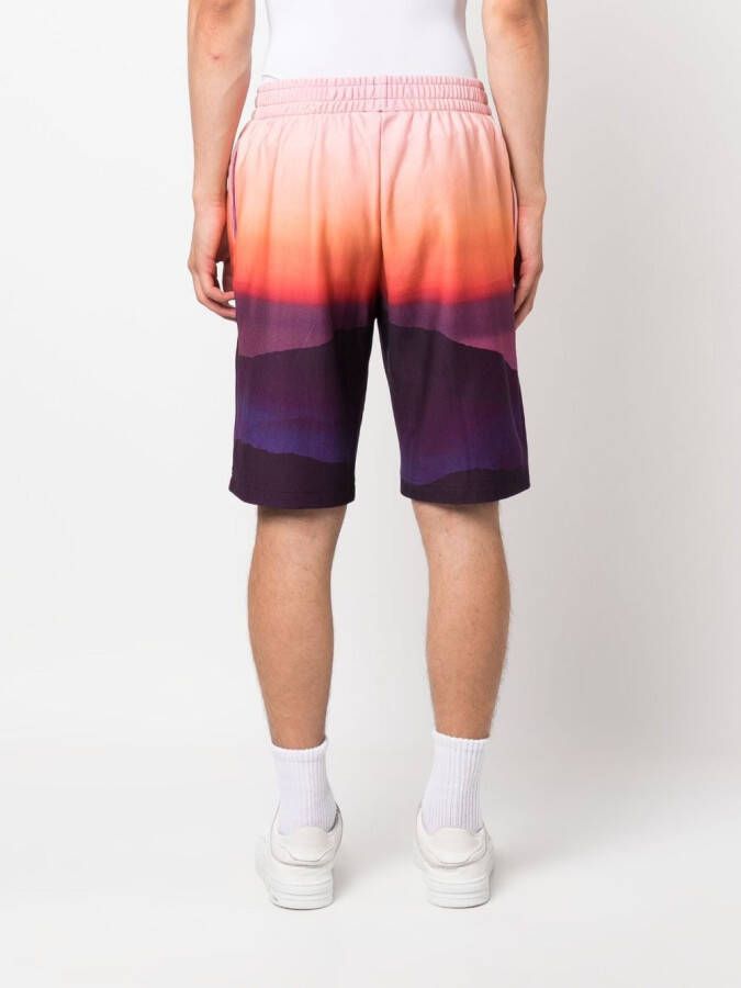 BLUE SKY INN Bermuda shorts met print Oranje
